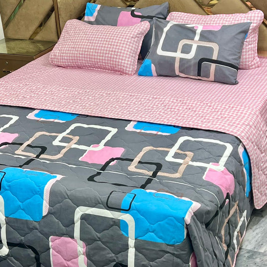 7 Pieces Comforter Set (Pure Cotton) - Scented Whiispers