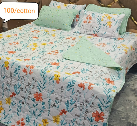 7 Pieces Comforter Set (Pure Cotton) - Scented Whiispers