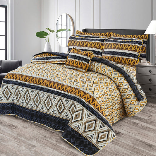 7 Pieces Comforter Set For Summer
