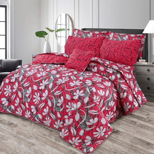 7 Pieces Comforter Set For Summer