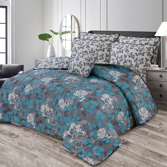 7 Pieces Comforter Set For Summer