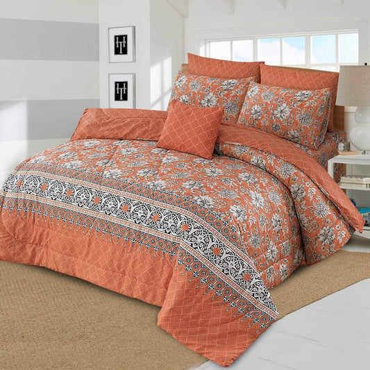 7 Pieces Comforter Set For Summer
