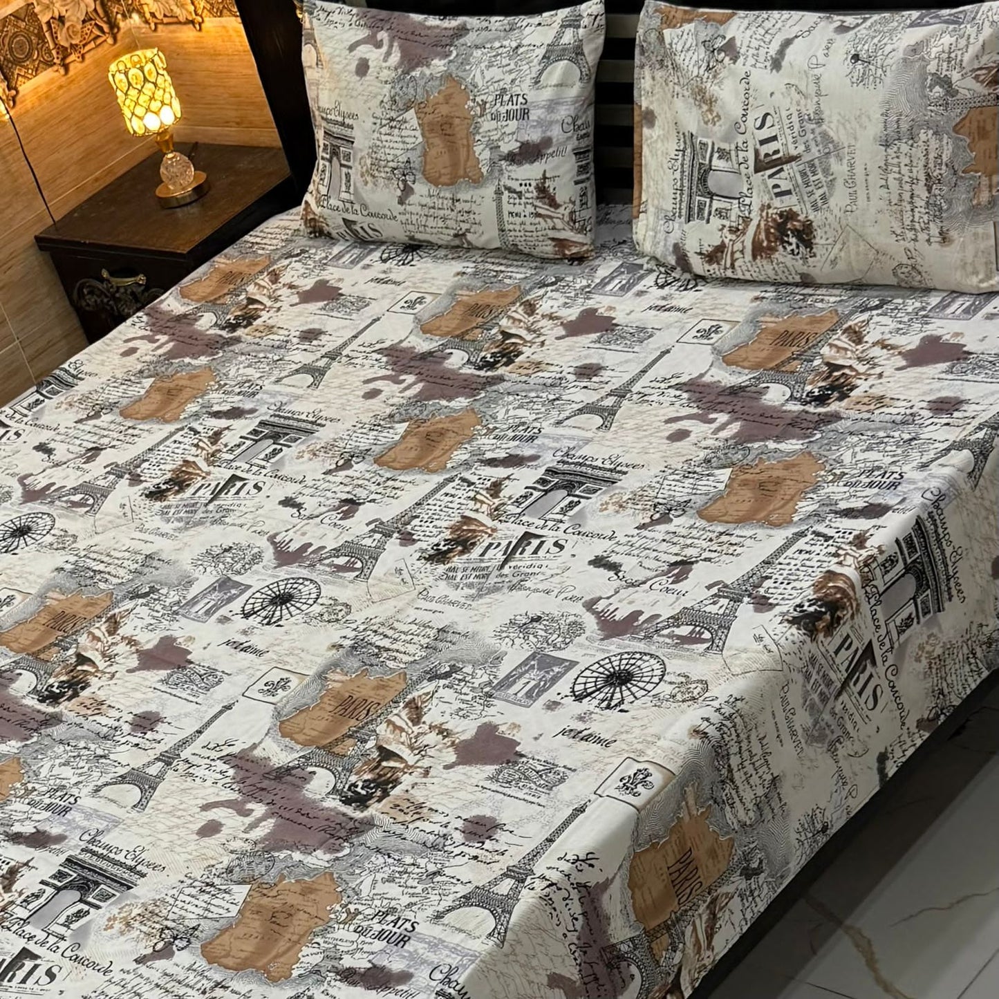 3pcs Bed Sheet Set
