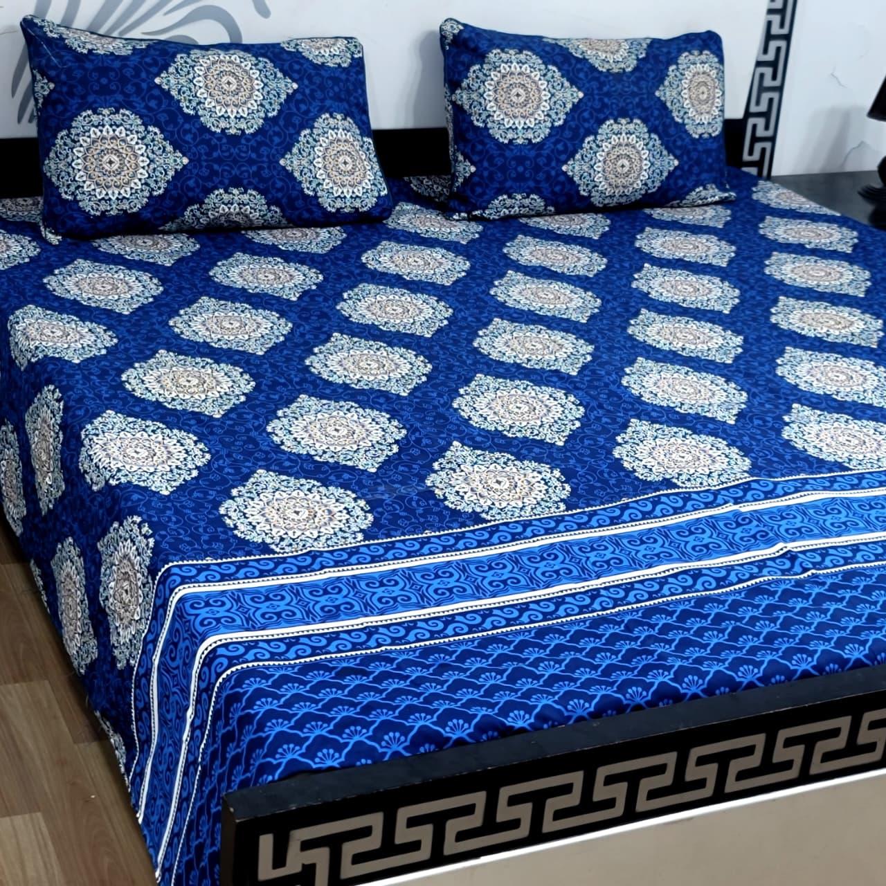 3pcs Bed Sheet Crystal Cotton