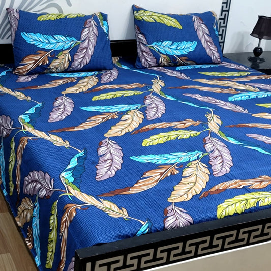 3pcs Bed Sheet Crystal Cotton