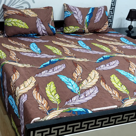 3pcs Bed Sheet Crystal Cotton