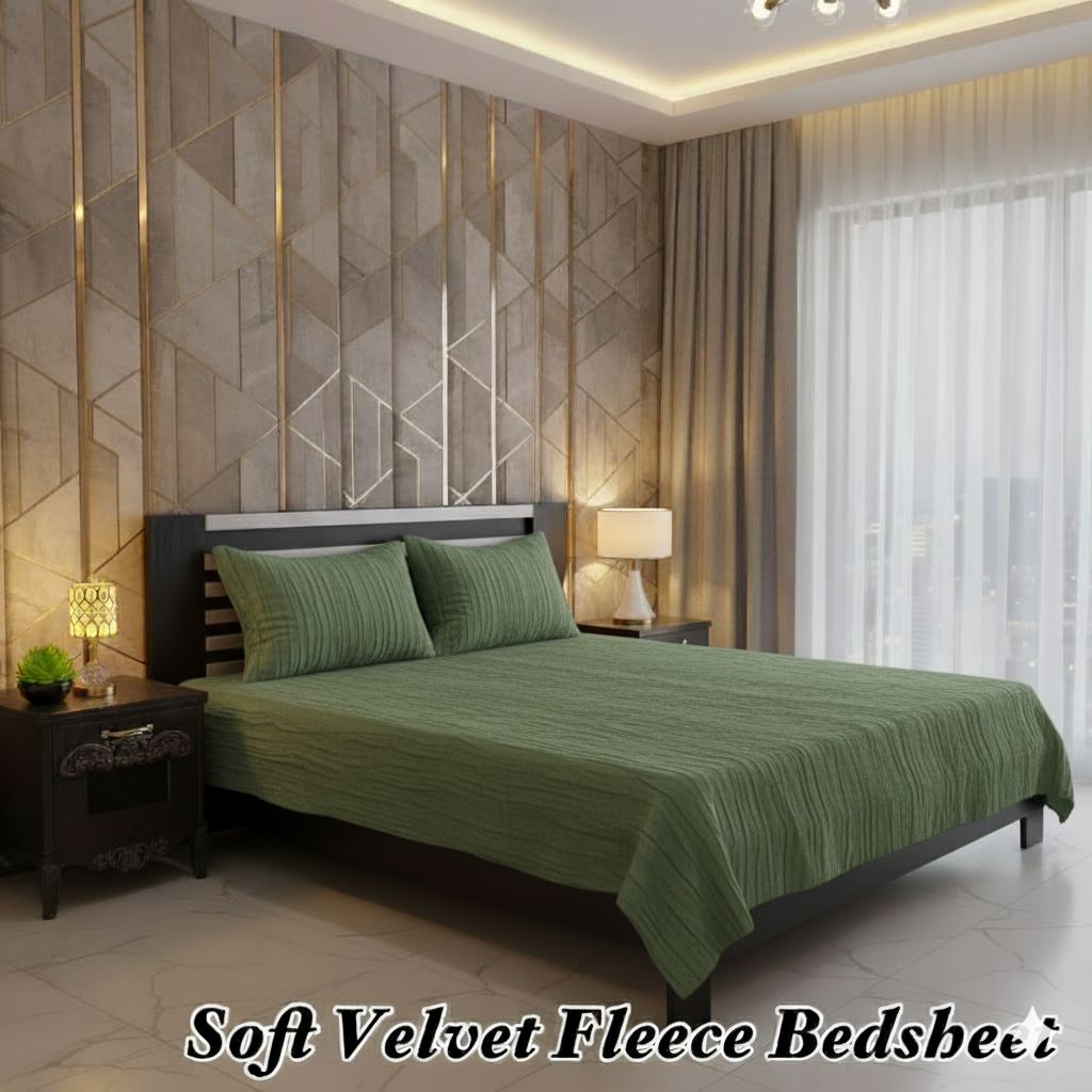 3pcs Bed Sheet velvet fleece
