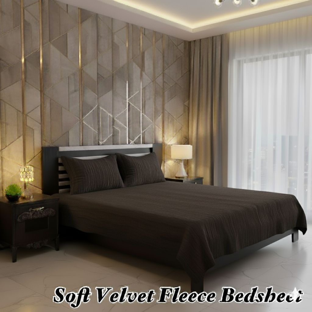 3pcs Bed Sheet velvet fleece
