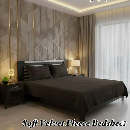 3pcs Bed Sheet velvet fleece
