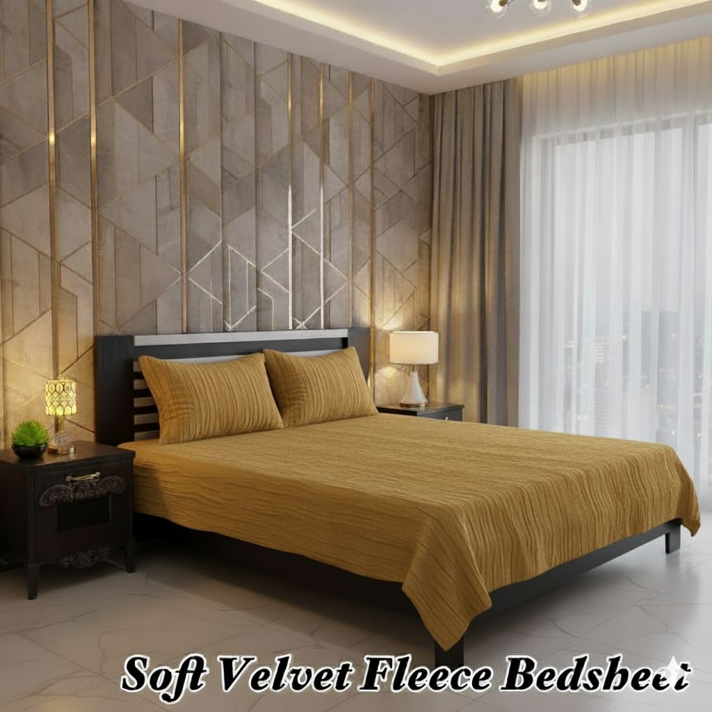 3pcs Bed Sheet velvet fleece