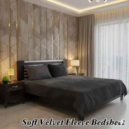 3pcs Bed Sheet velvet fleece