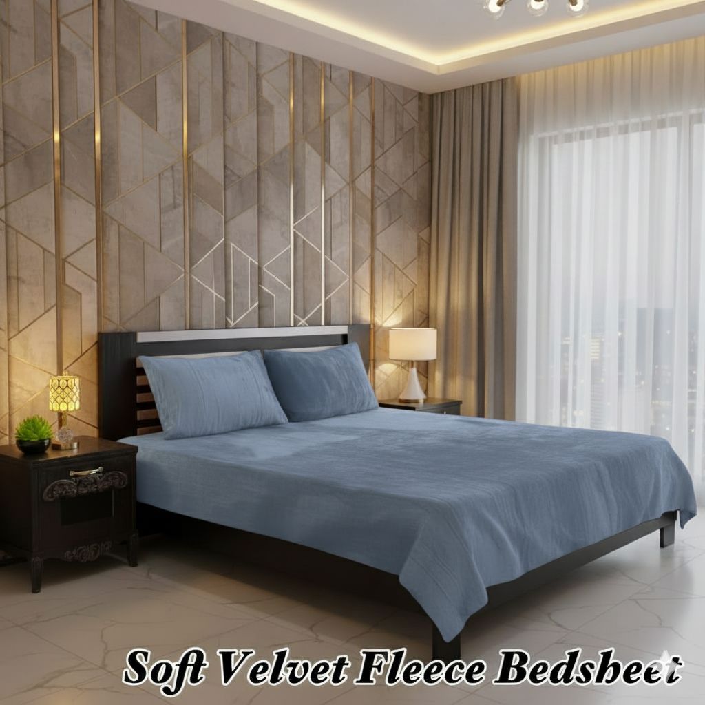 3pcs Bed Sheet velvet fleece