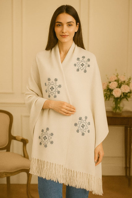 Ladies Cashmere Wool Shawl