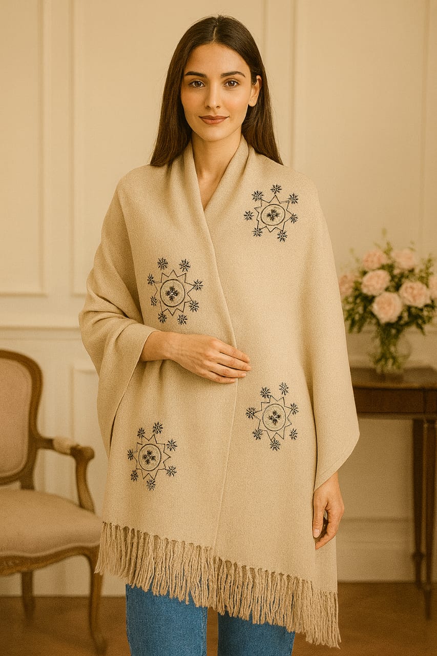 Ladies Cashmere Wool Shawl