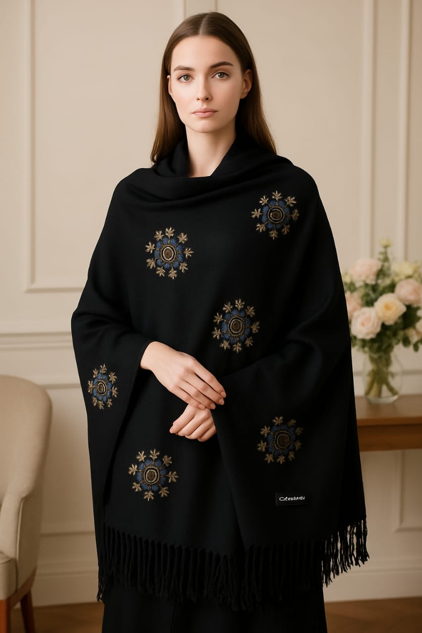 Ladies Cashmere Wool Shawl