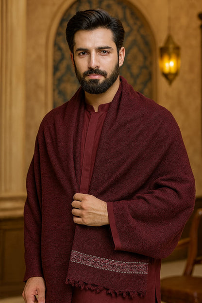 Men's Wool Shawl