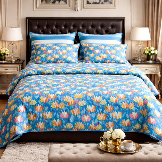 6pcs Comforter Set (Pure Cotton Stuff)