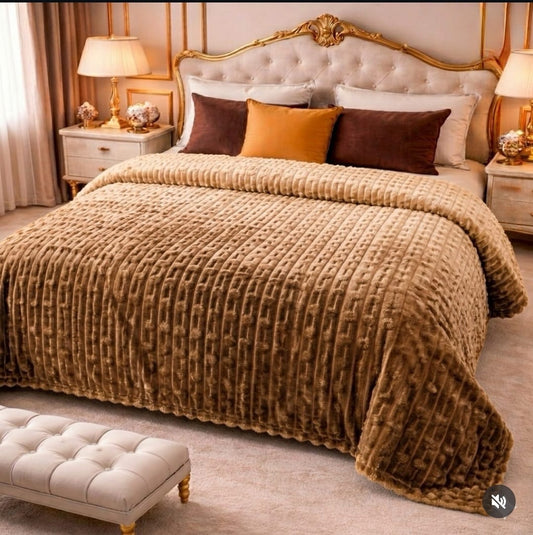 Ultra Soft Embossed Fleece Blanket