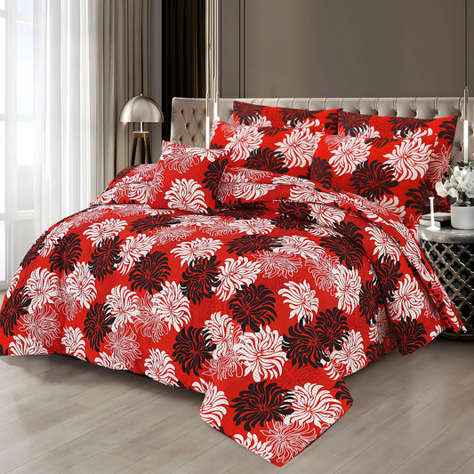 Luxury 7pcs Summer Comforter Set – Soft Micro Cotton Bedding with Bedsheet & Pillow Covers