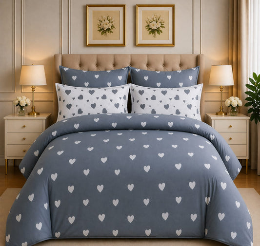 6pcs Comforter Set (Pure Cotton Stuff)