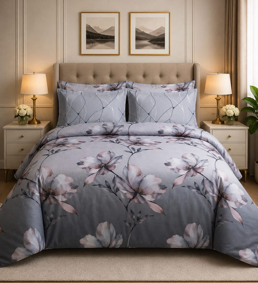6pcs Comforter Set (Pure Cotton Stuff)
