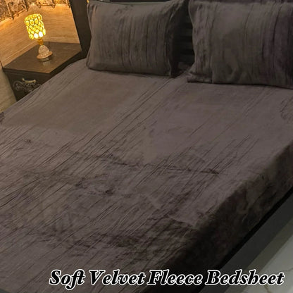 3pcs Bed Sheet velvet fleece