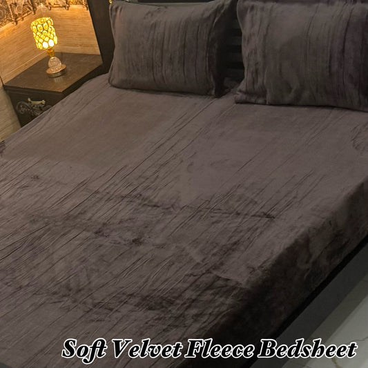 3pcs Bed Sheet velvet fleece