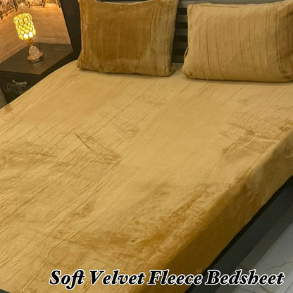 3pcs Bed Sheet velvet fleece