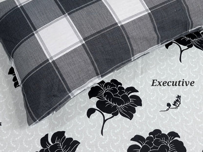 3pcs bed sheet 100% Pure Cotton King Size(96*98")